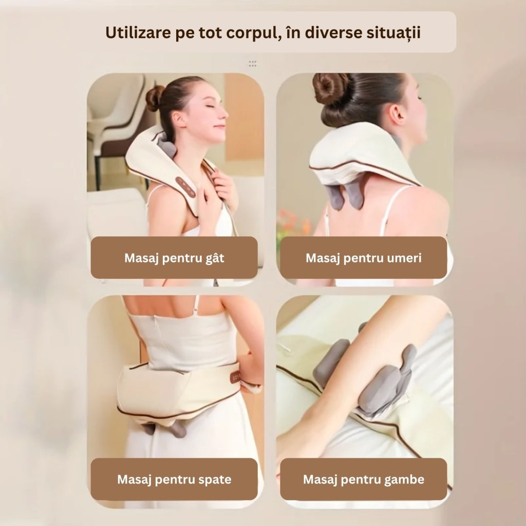 Aparat de masaj cervical
