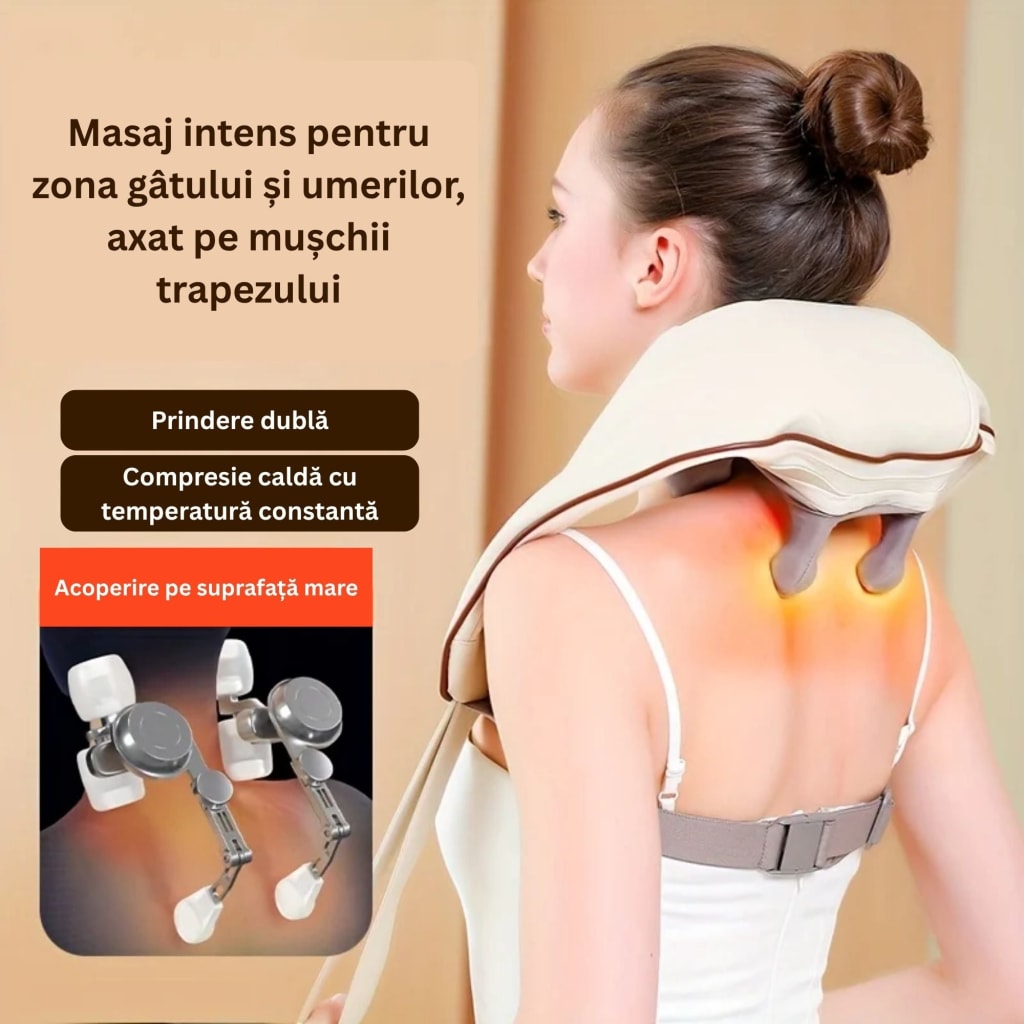 Aparat de masaj cervical